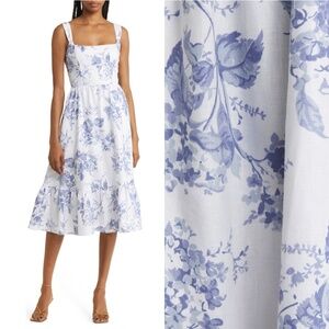 NEW Reformation Bucatini Dress Lupine 12